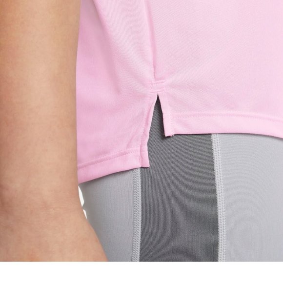 Nike Girls` Dri-FIT Shirt Short-Sleeve Top - Picture 8 of 11